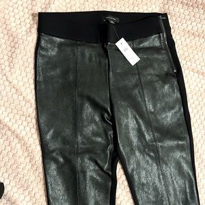 Black Leather pants , New with tags from Ann Taylor